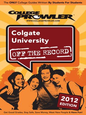 cover image of Colgate University 2012